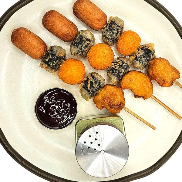 모듬튀김 꼬치 95g x 10개 (7,980원/무료)