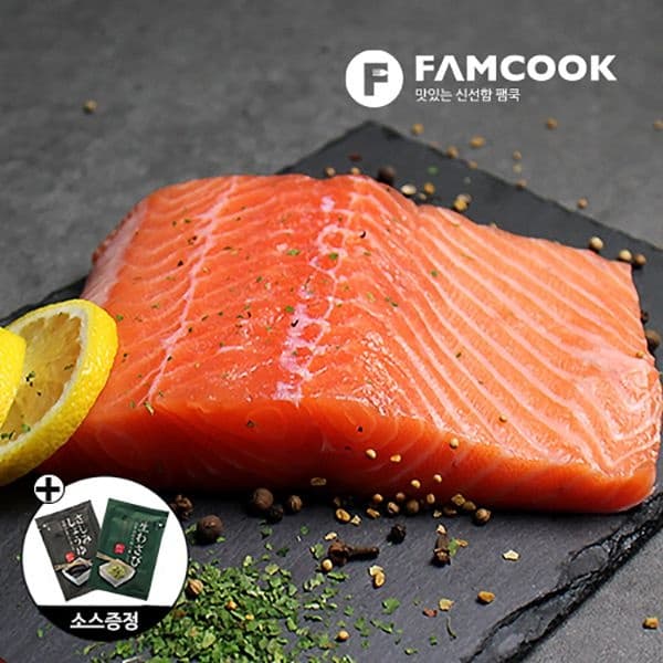 노르웨이 슈페리어 생연어 필렛 1kg +간장&와사비&해동지 증정 (29,960원/무료)3