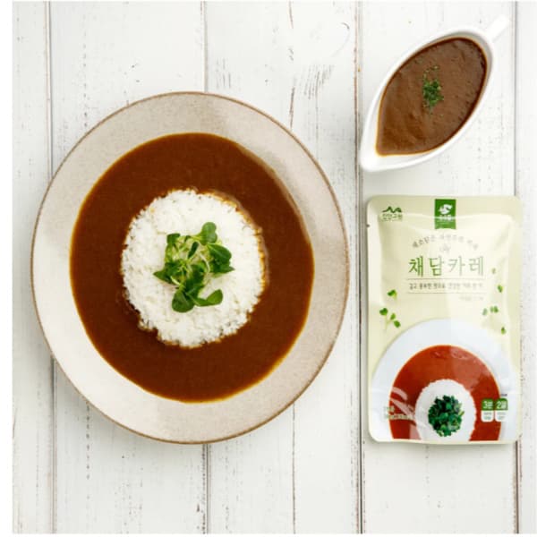 순수람 새싹 채담카레 160g 5개 외 3종 (8,900원/무배)