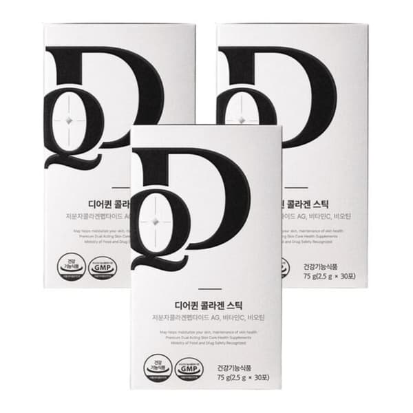 ] 프롬바이오 디어퀸 콜라겐스틱 3개월 30포 x 3박스 (9,900원 / 무배)10