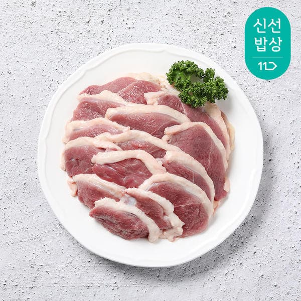 냉장 오리슬라이스 1kg(12,860/무료)