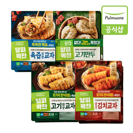 풀무원 얇은피만두 12봉 골라담기 (27,900원/무료)4