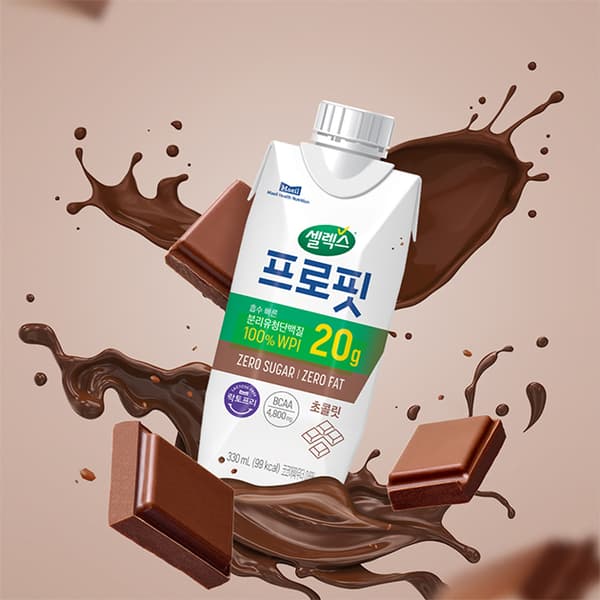 프로핏 WPI 드링크 초콜릿 3박스 330ml X 36팩 (페이코 55,404원/무배)3