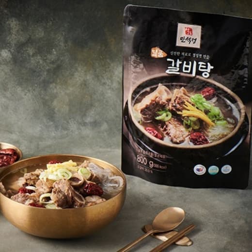 만석정 일품 갈비탕 800g 6팩 (21,950원/무배)6