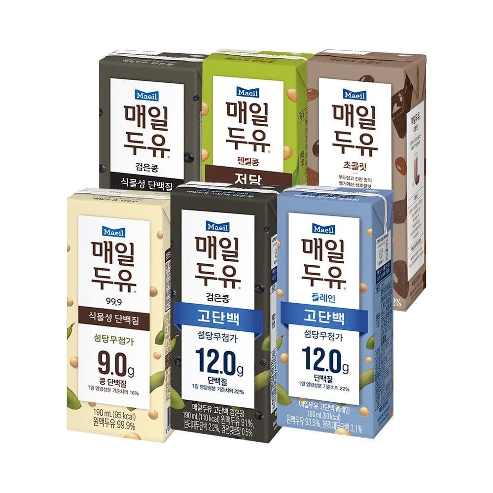 매일두유 렌틸콩 24팩+렌틸콩 24팩 총 48팩 (카카오 토스시 27,490원/무료)2