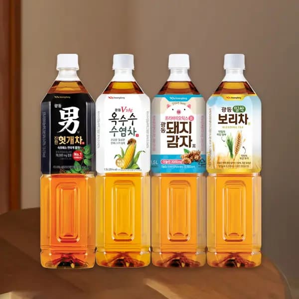 광동 밀싹보리차 1.5L 12입 (9,840원/무료)