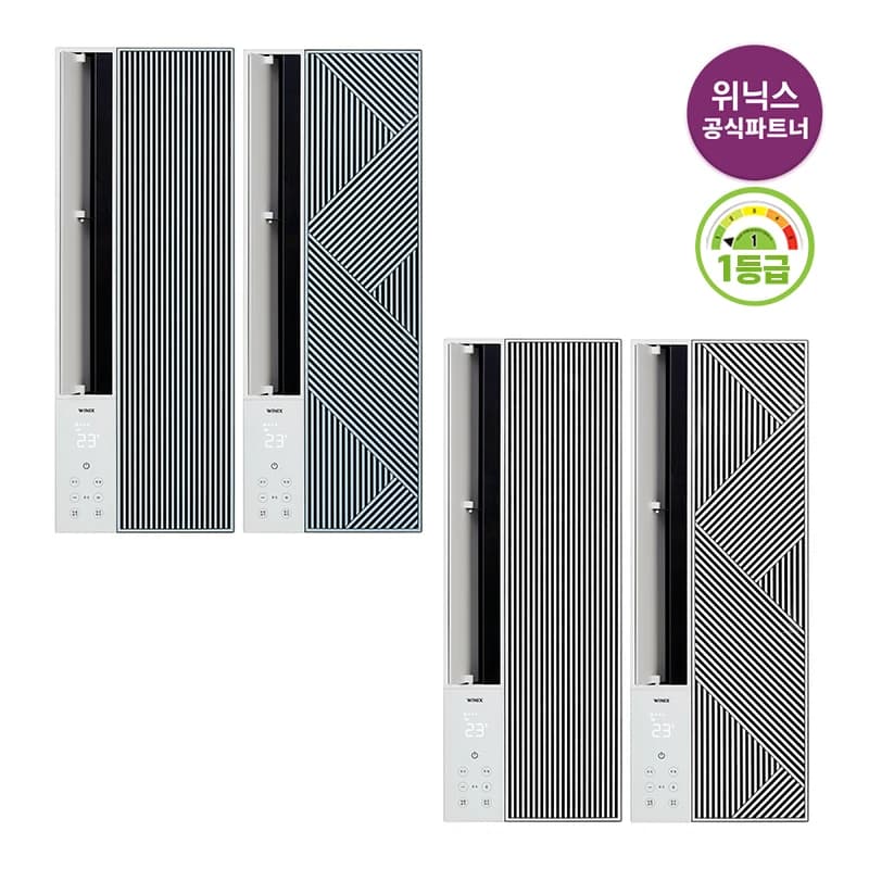 WINIX 위닉스 창문형에어컨 4종 에너지소비효율 1등급(559,345원/무배)