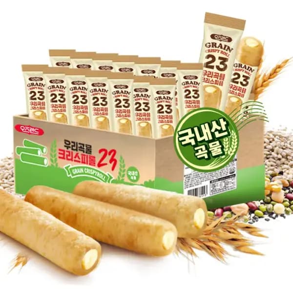 우리곡물 크리스피 23곡 66개입 660g (9,810원/무료)