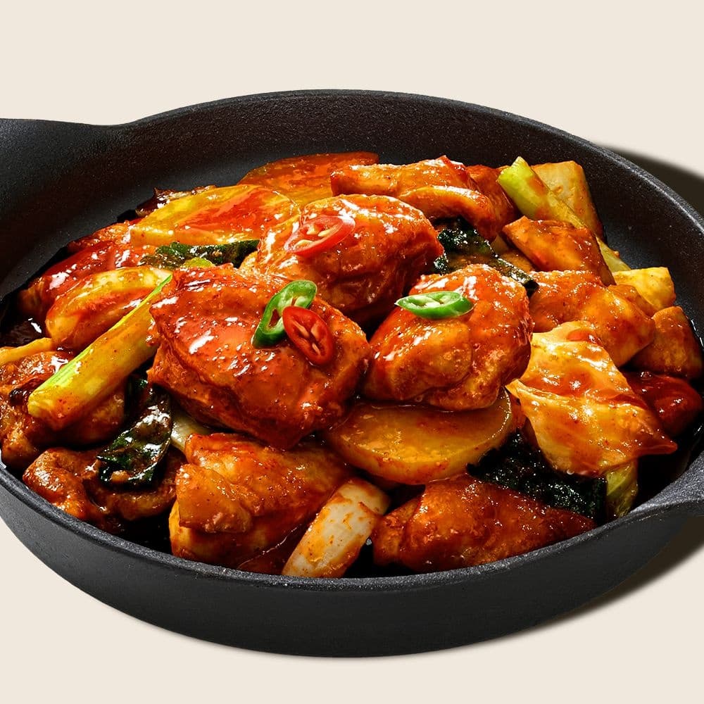 반식엔 100% 닭다리살 양념 간장 닭갈비 300g x 4팩 (9,920원/무배)