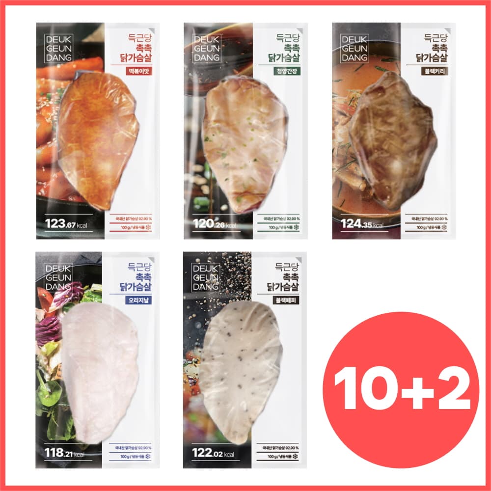 특근당 촉촉 수비드 닭가슴살 12팩 (18,900원/무료)2