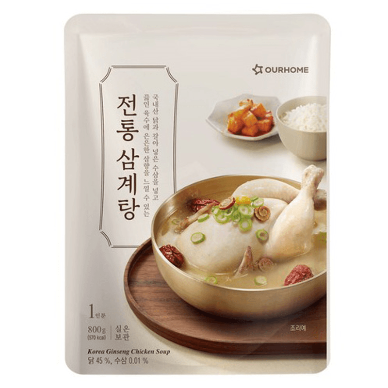 아워홈 전통 삼계탕 800g x 5개 (28,110원/무료)2