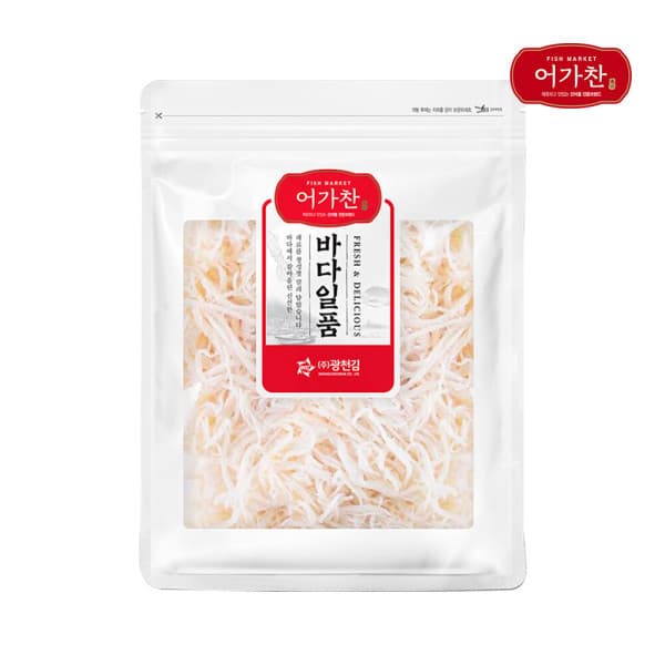 어가찬 백진미채 800g (유클 21,350원/무료)