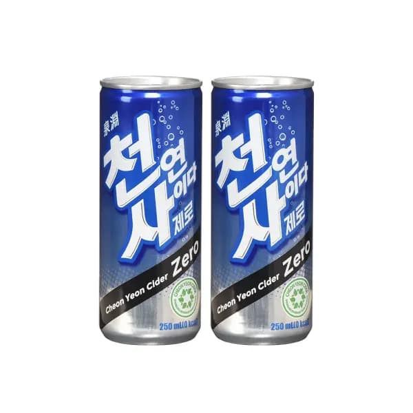 천연사이다 제로 250ml (10,690원/무료)1