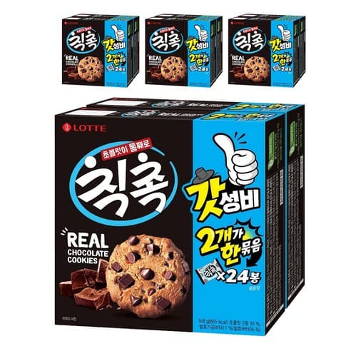 롯데 칙촉 오리지널 168g 8개 (13,960원/무료)2