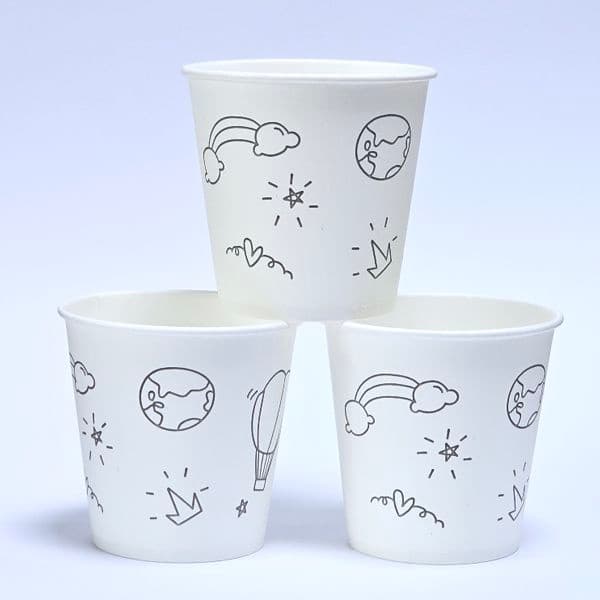 국내생산 종이컵 무형광 184ml 6.5온스 1000개 1박스 (10,580원/무료)
