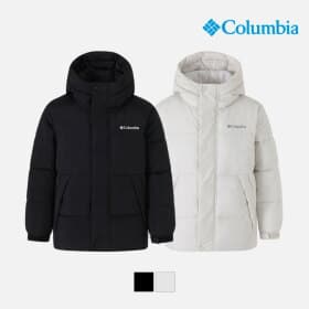 컬럼비아 키즈 심플 하프패딩 2,500