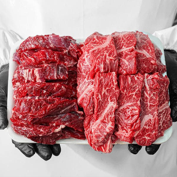 호주산 토시살 200g 3팩 안창살 200g 2팩 총 1kg