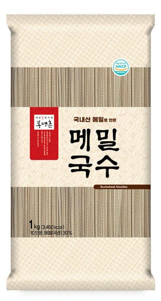 봉평촌 메밀국수 1kg