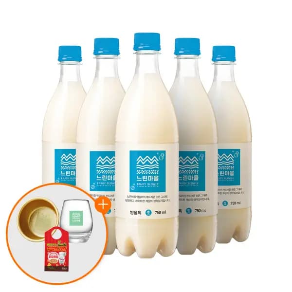 느린마을막걸리 방울톡 750ml 5입 외 다양