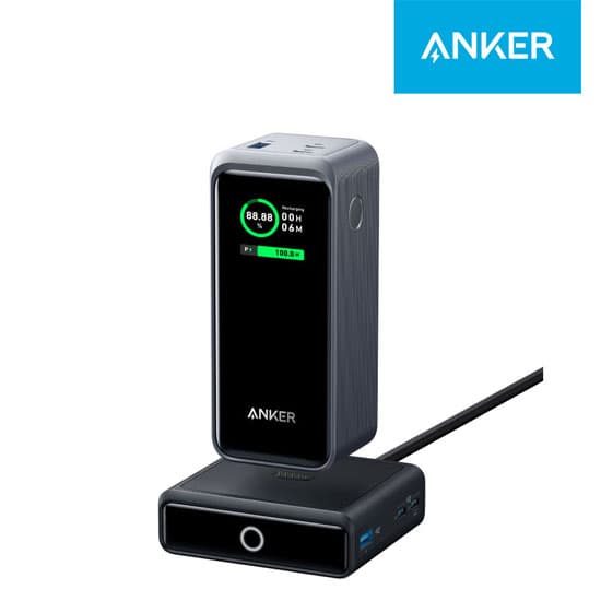 앤커 프라임 20000mAh 200W 보조배터리 충전 스테이션 100W 12개
