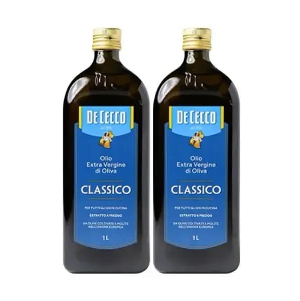 데체코 엑스트라버진 올리브 오일 1L X 2개