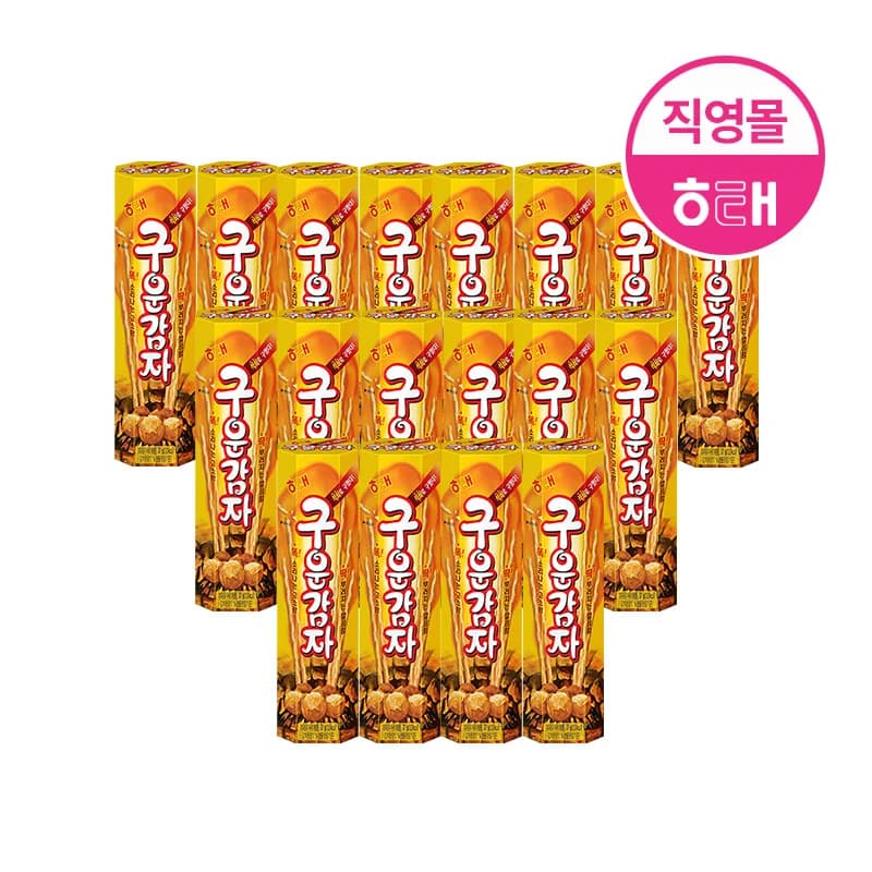 해태제과 구운감자, 24g, 18개 (8,694원/무료)1