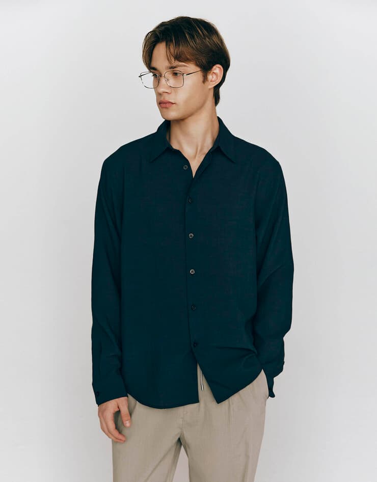 폴리 릴렉스핏 셔츠