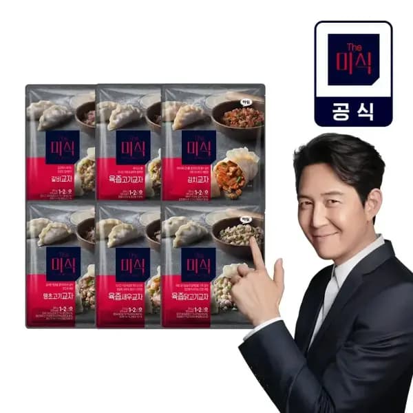 더미식 교자만두 350g 6개 육즙고기 김치 새우 갈비 땡초고기 외 다양