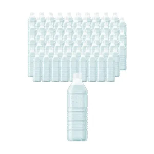 지리산 물하나 무 유라벨 500ml 80개