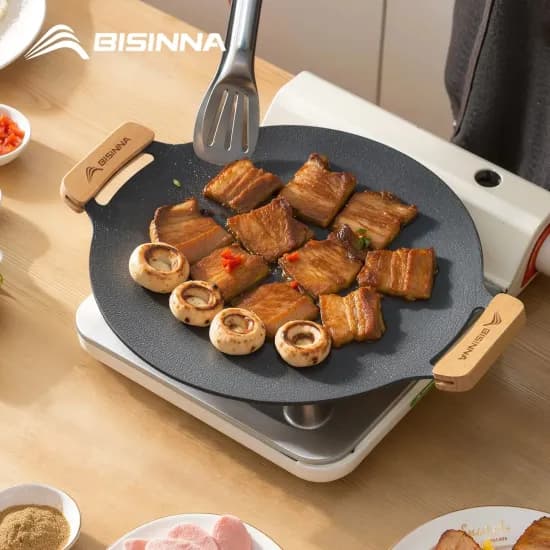 SZUK 자동차 진공 청소기 BISINNA 야외 바베큐 그릴 팬