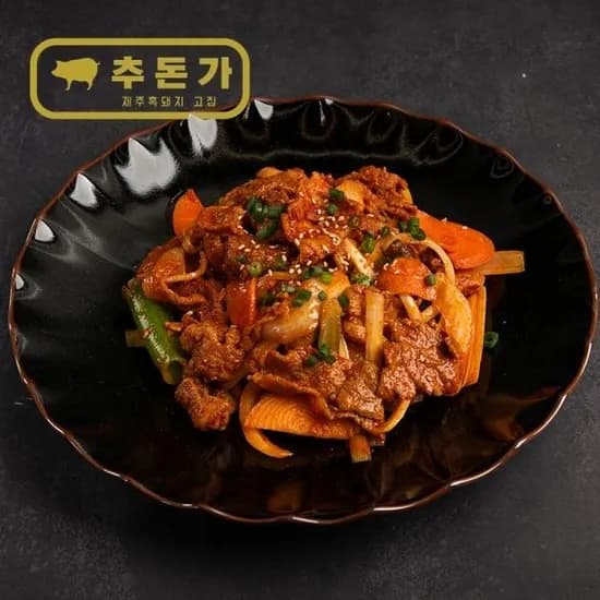 추돈가 제주 흑돼지 수제 제육볶음 500g