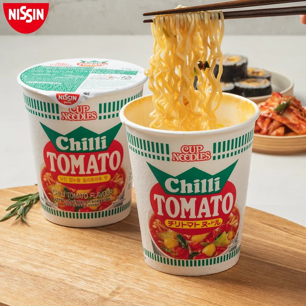 닛신 컵라면 칠리토마토맛 12개