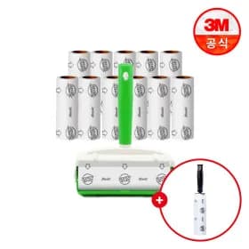 3M 대형 베이직 테이프클리너 핸들개+리필 5+7입(총12입) +의류용 테이프클리너 15920원1