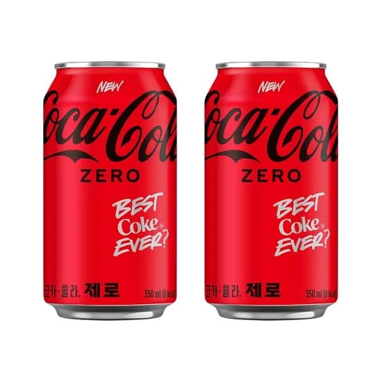 코카콜라 제로 350ml 24개
