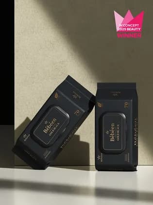 베베앙 82gsm 골드블랙 두꺼운 프리미엄 물티슈 캡형 70매 20팩 (8,900원/무료)1