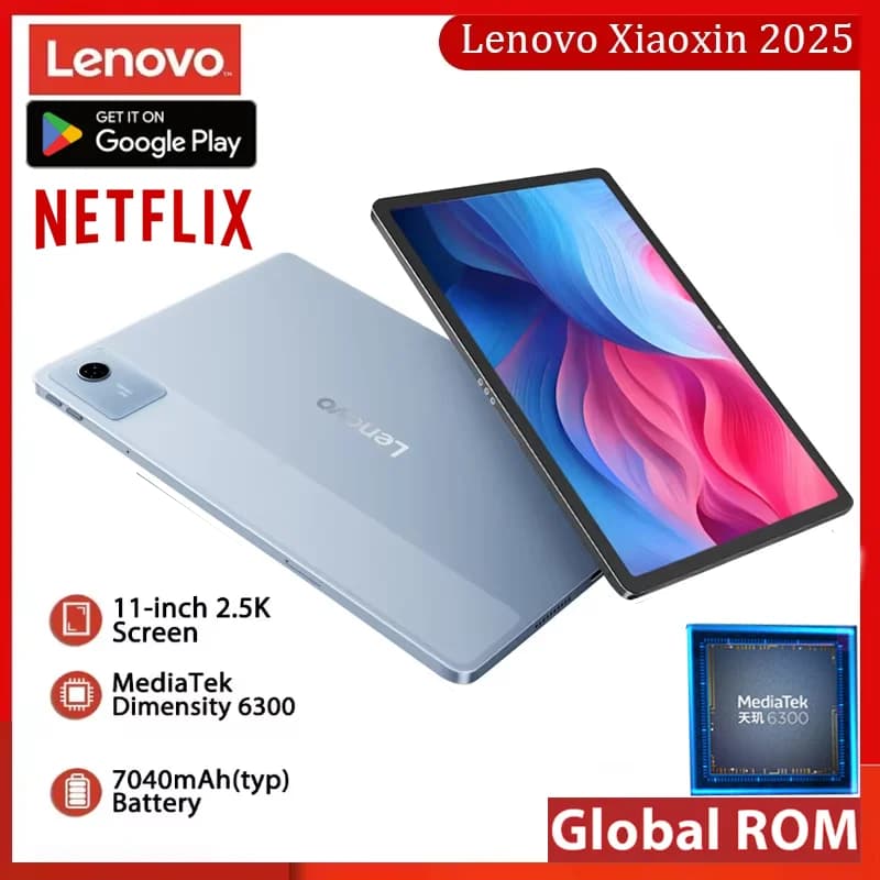 레노버 샤오신 패드 11 2025 탭 128GB 256GB 글로벌롬 디멘시티 6300