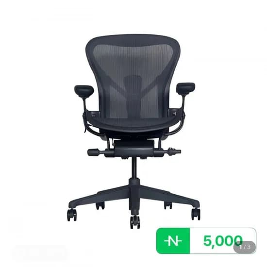 허먼밀러 뉴 에어론 사무용 의자 풀펑션체어 (919,900원/35,000원)