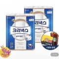 크리넥스 3겹 울트라클린 화이트 25m 24롤 2팩