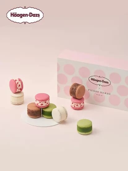 하겐다즈 아이스크림 마카롱 5개