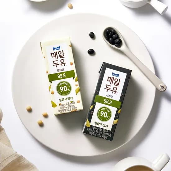 매일두유 190ml 플레인24팩+서리태24팩 (25,00원/무료)6