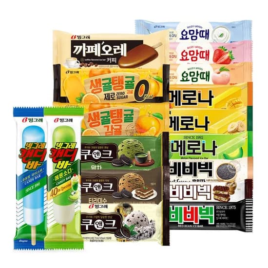 빙그레 바 아이스크림 20+20개 (17,26원~/무료)3