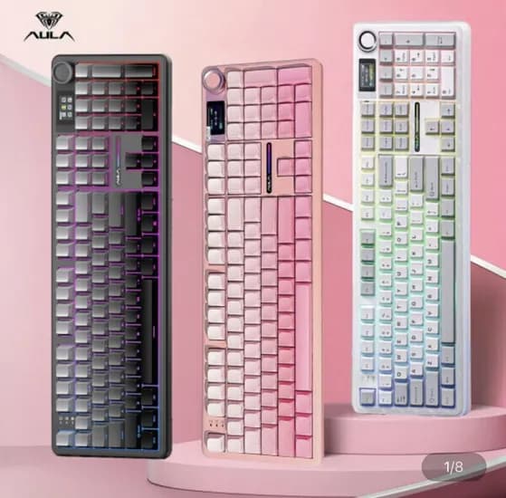 AULA 독거미 F08 pro 솜사탕 저소음축(49,670원/무료)1
