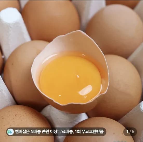 난각1번 유정란 20구 (6,880원/네멤무배)