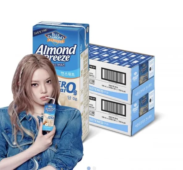 아몬드브리즈 언스위트 제로슈거 190ml 8팩(24,640원/무료)