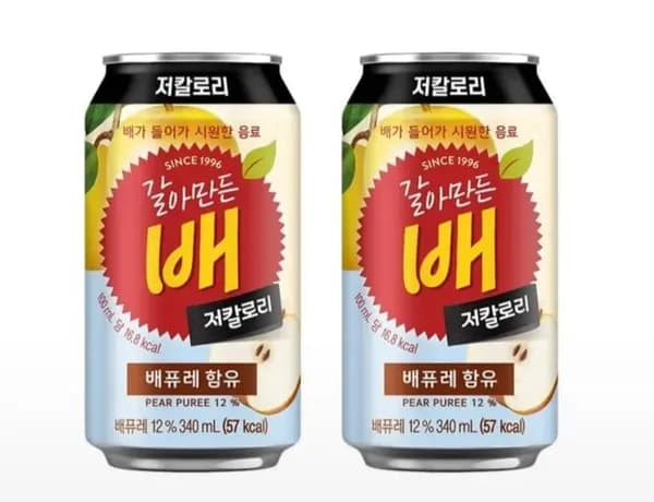 갈아만든 배 저칼로리 340ml 24캔 (10,20원/무료배송)