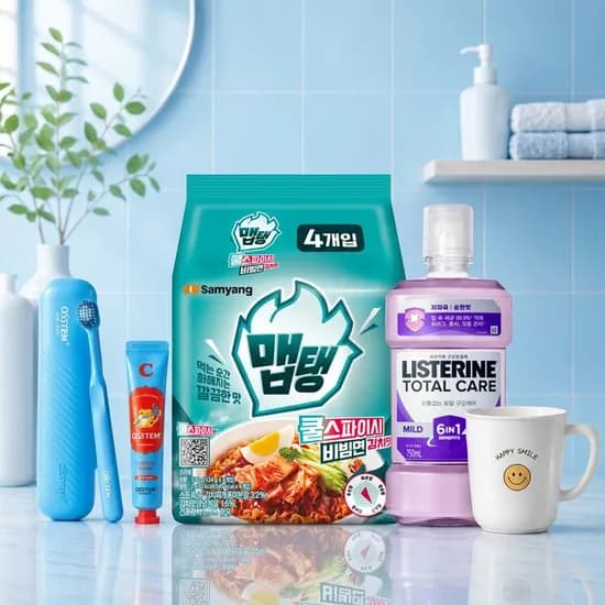 리스테린 그린티 마일드 750ml 4개 + 250m 랜덤 증정 외 (14,264원/무배)