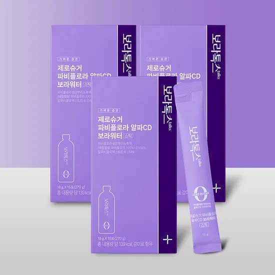 보라톡스 파비플로라 알파CD 보라워터 스틱 15포 3박스 (24,882원/무배)
