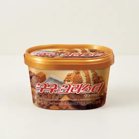 롯데 구구 크러스트 홈 660ml x 6개 (2,300원/무료)3