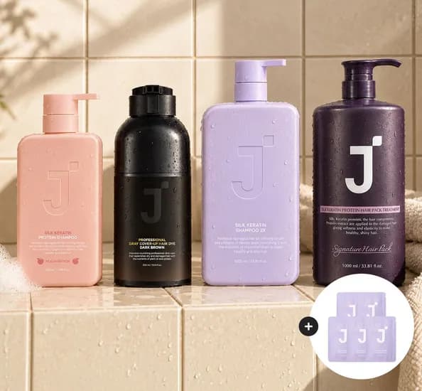 제이숲 실크케라틴 피치에디션 샴푸 520ml+100ml 세트 (13,740원/무료)