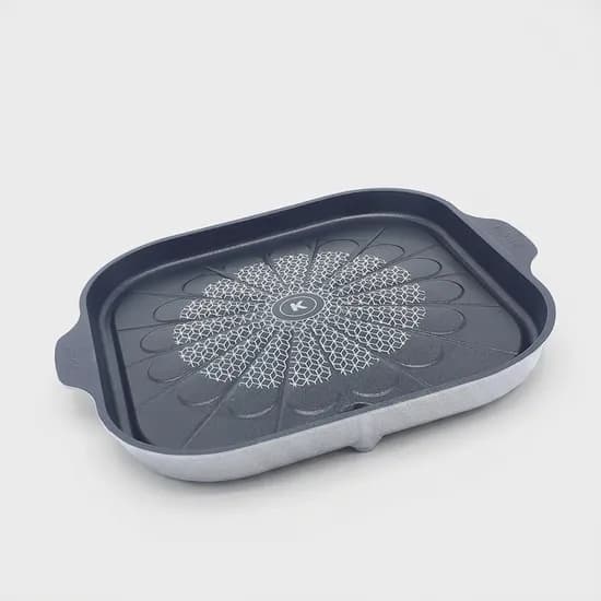 사각 고기불판 가스레인지용 3cm